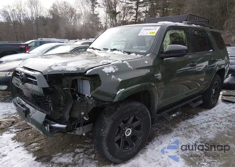 2022 Toyota 4Runner Trail Special Edition z USA, uszkodzony, nr VIN JTETU5JR9N6071841